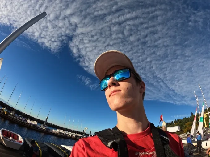 Selfie at CYC Dock